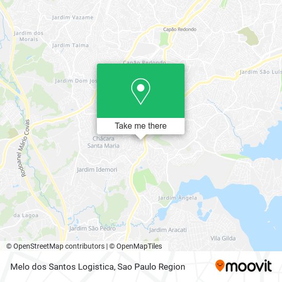 Melo dos Santos Logistica map