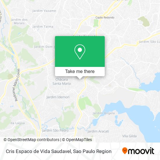 Cris Espaco de Vida Saudavel map