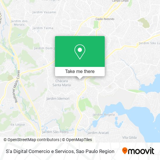 S'a Digital Comercio e Servicos map