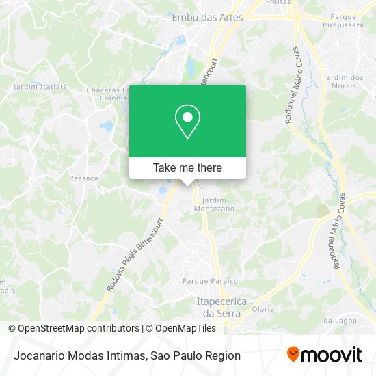 Jocanario Modas Intimas map
