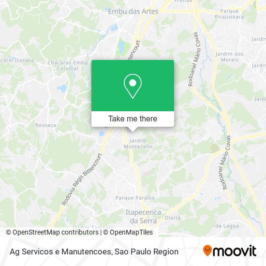 Ag Servicos e Manutencoes map