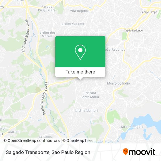 Salgado Transporte map