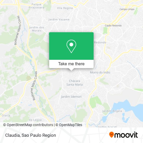 Mapa Claudia