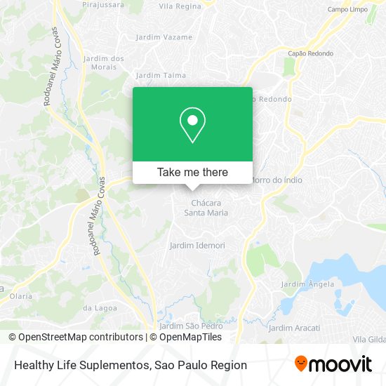 Mapa Healthy Life Suplementos