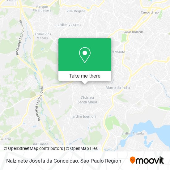 Nalzinete Josefa da Conceicao map