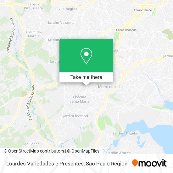 Lourdes Variedades e Presentes map