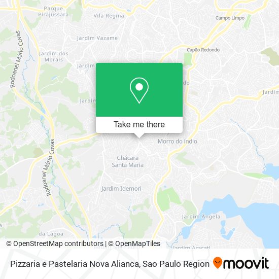 Pizzaria e Pastelaria Nova Alianca map