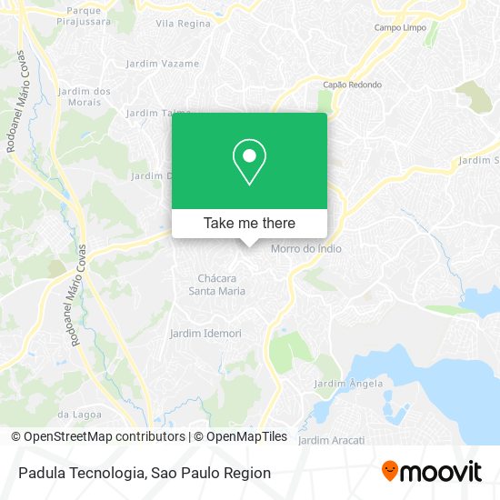 Padula Tecnologia map