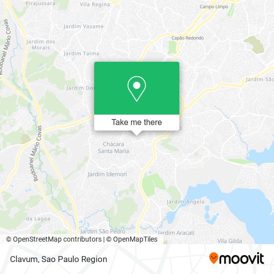 Clavum map