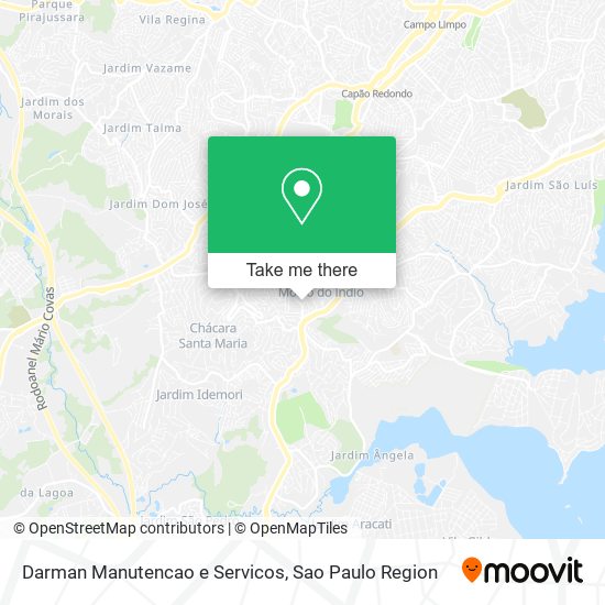 Darman Manutencao e Servicos map
