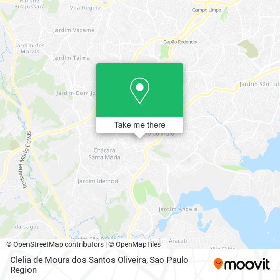 Clelia de Moura dos Santos Oliveira map