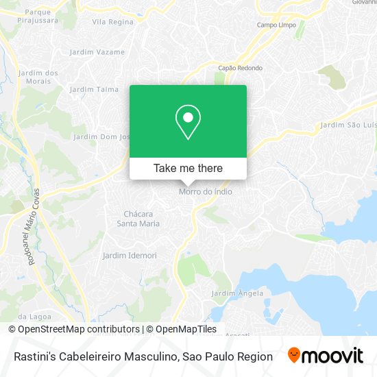 Rastini's Cabeleireiro Masculino map