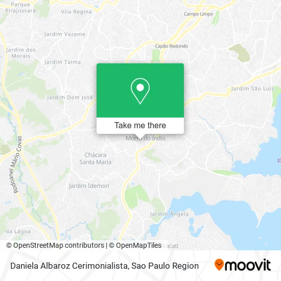 Daniela Albaroz Cerimonialista map