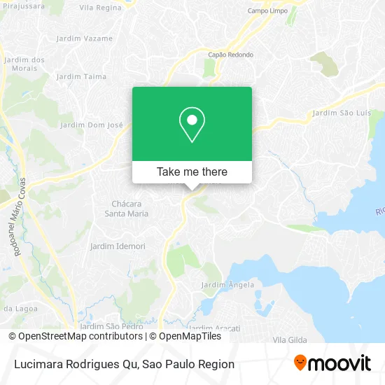 Lucimara Rodrigues Qu map