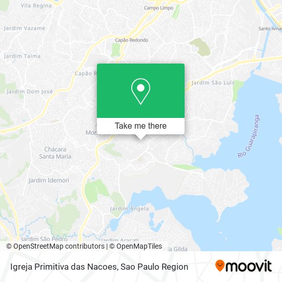Igreja Primitiva das Nacoes map