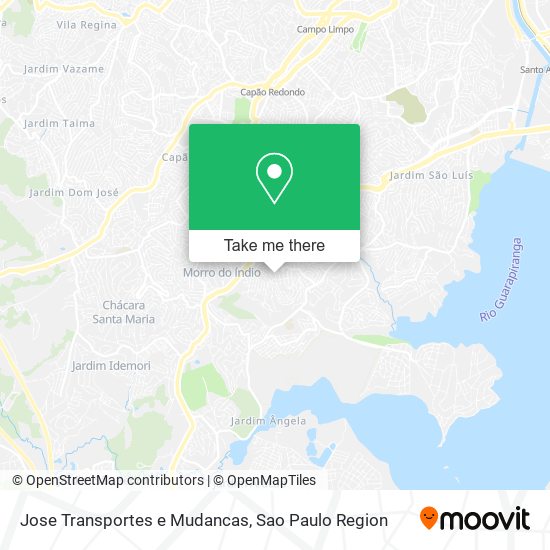 Jose Transportes e Mudancas map