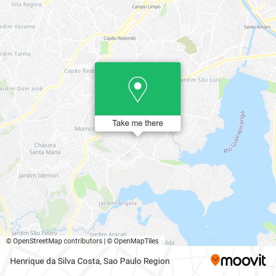 Henrique da Silva Costa map