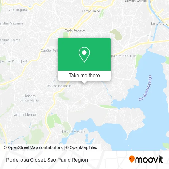 Poderosa Closet map