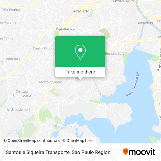 Santos e Siqueira Transporte map