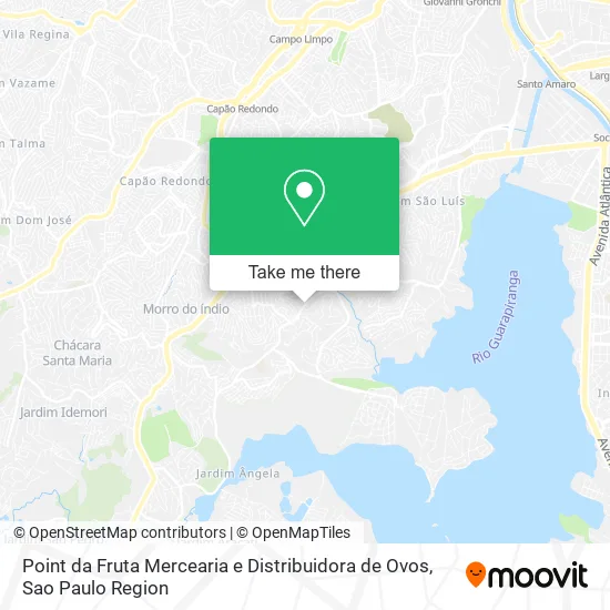 Point da Fruta Mercearia e Distribuidora de Ovos map