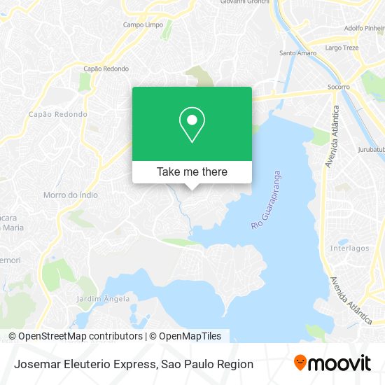 Josemar Eleuterio Express map