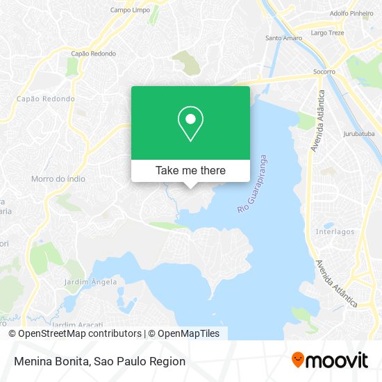 Menina Bonita map