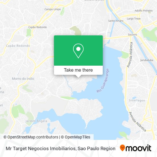 Mr Target Negocios Imobiliarios map