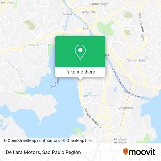 De Lara Motors map