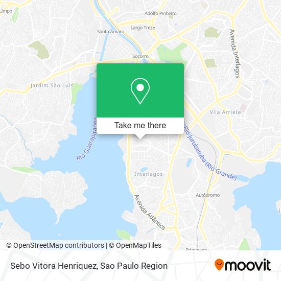 Sebo Vitora Henriquez map