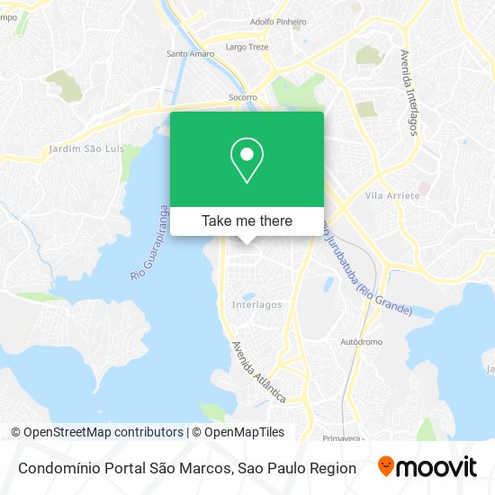 Mapa Condomínio Portal São Marcos