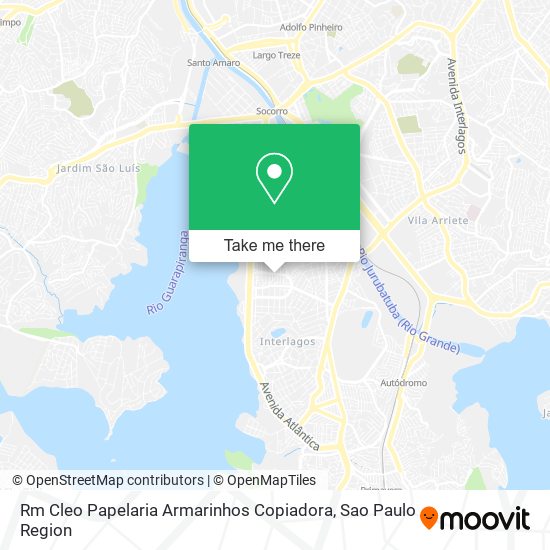 Rm Cleo Papelaria Armarinhos Copiadora map