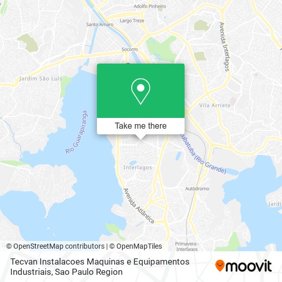 Tecvan Instalacoes Maquinas e Equipamentos Industriais map