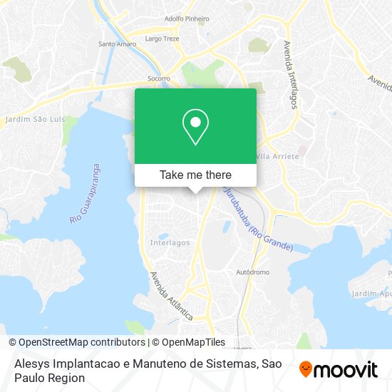 Alesys Implantacao e Manuteno de Sistemas map