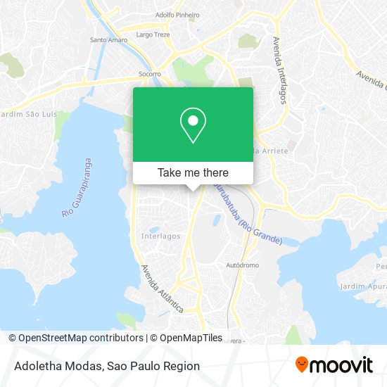 Adoletha Modas map