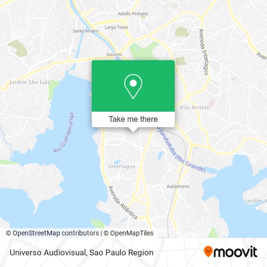 Universo Audiovisual map
