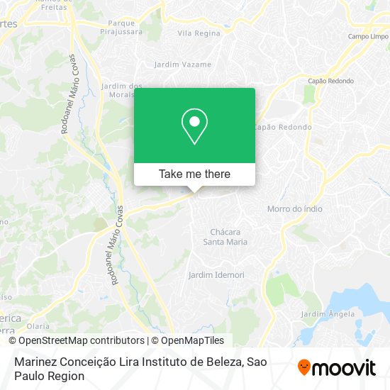 Mapa Marinez Conceição Lira Instituto de Beleza