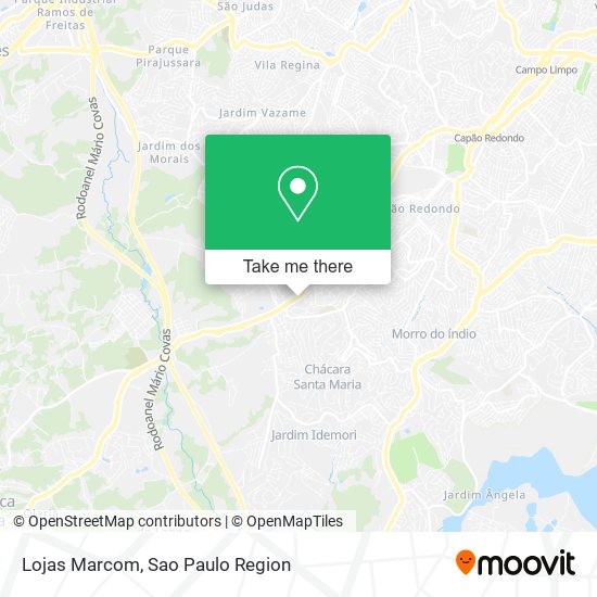 Lojas Marcom map