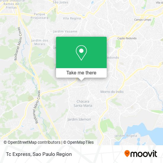 Tc Express map