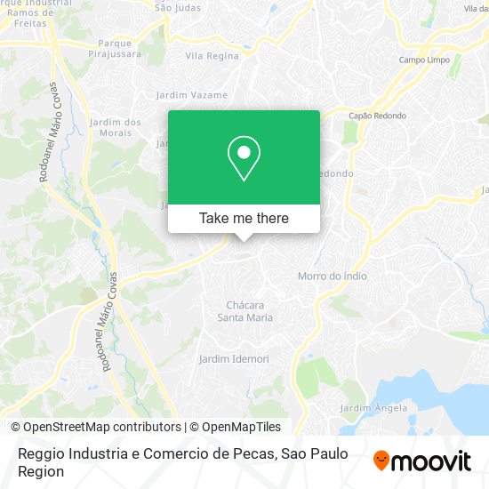 Reggio Industria e Comercio de Pecas map