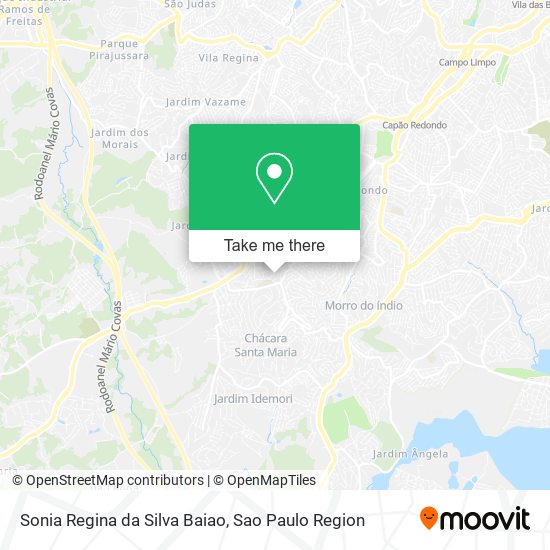 Mapa Sonia Regina da Silva Baiao