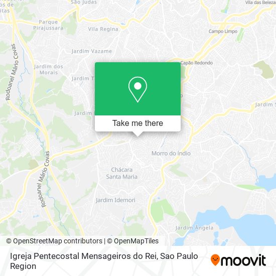 Igreja Pentecostal Mensageiros do Rei map
