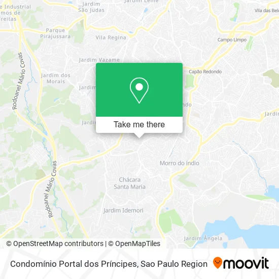 Condomínio Portal dos Príncipes map