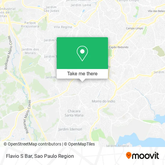 Flavio S Bar map