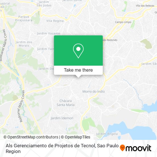 Mapa Als Gerenciamento de Projetos de Tecnol