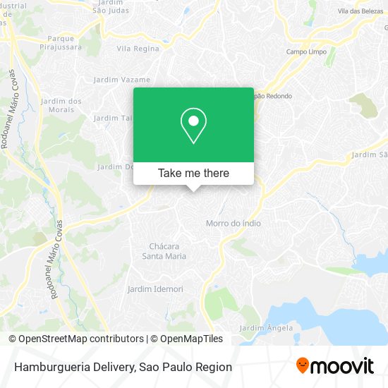 Hamburgueria Delivery map