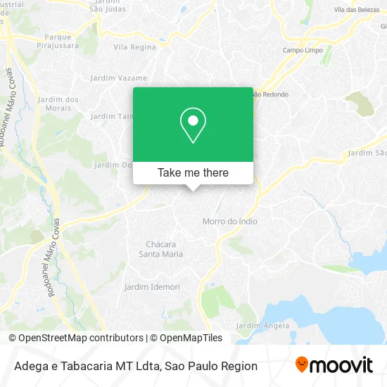 Adega e Tabacaria MT Ldta map