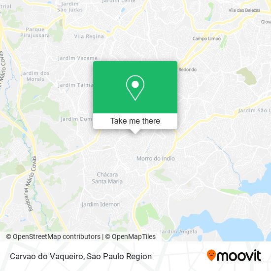 Carvao do Vaqueiro map