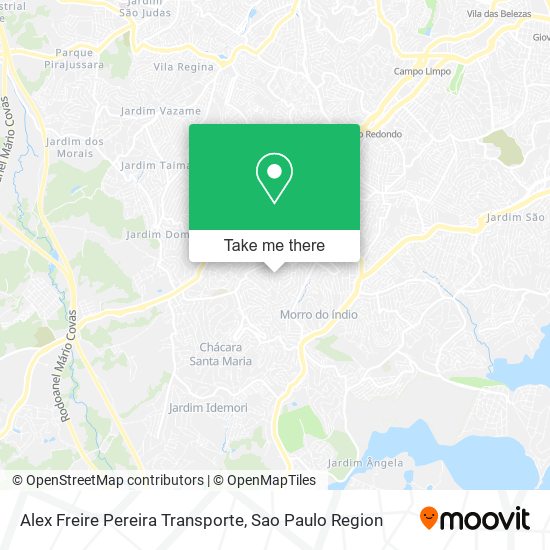 Alex Freire Pereira Transporte map