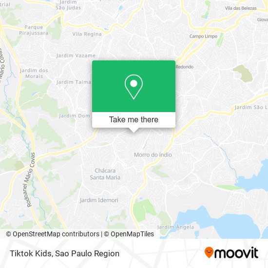 Tiktok Kids map