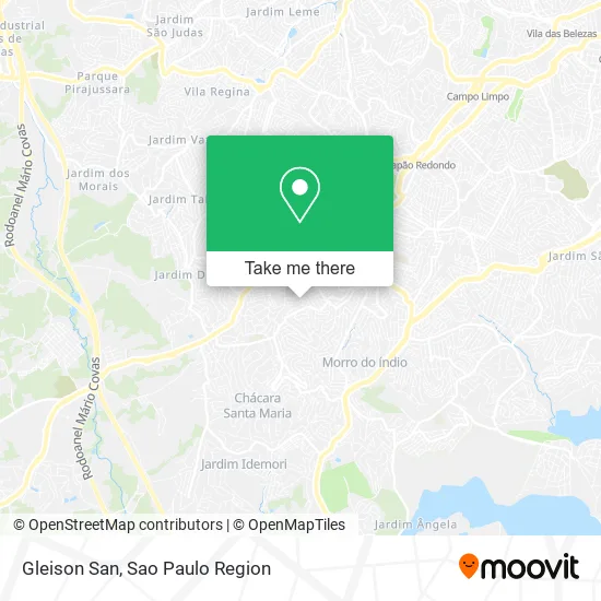 Gleison San map